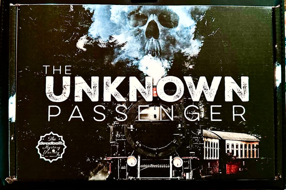 Deadbolt Mystery Society - The Unknown Passenger